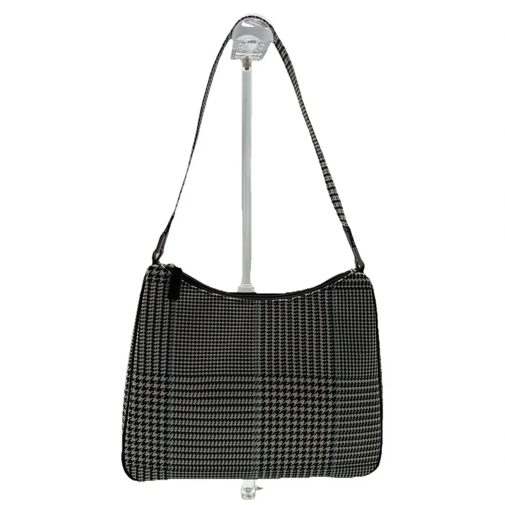 Vintage Classic Ralph Lauren Houndstooth Purse Shoulder Bag
